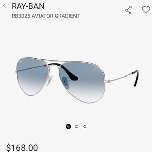 Ray ban aviator sunglasses
